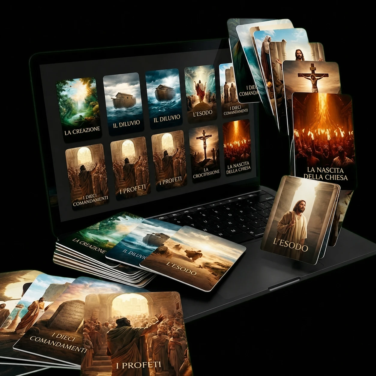 Bibbia Viva — Carte bibliche 8K